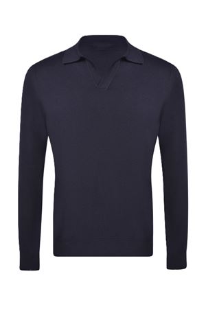 merino skipper polo shirt PAOLO FIORILLO CAPRI | Knitwear | 5718914813598